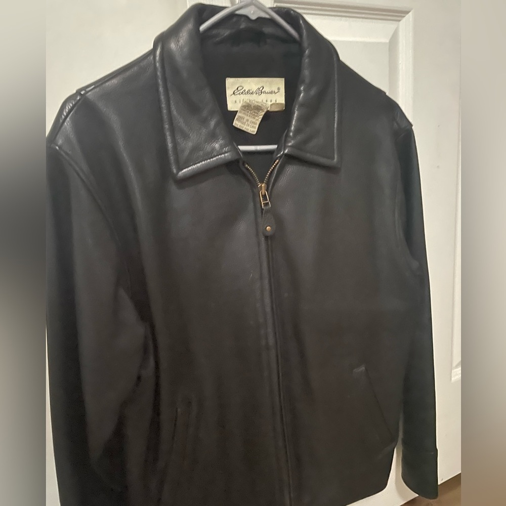 Eddie Bauer genuine leather jacket